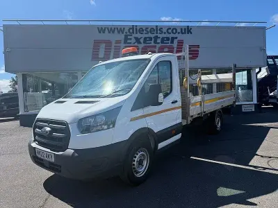 Used Ford Transit 130 HP (95 kW) 2022 White Cabriolet