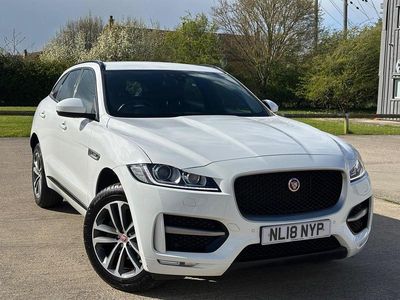 Used Jaguar F-Pace R-Sport 180 HP (132 kW) 2018 White SUV