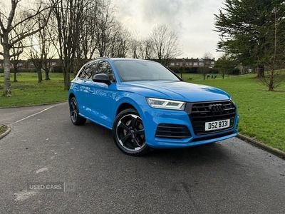 Used Audi Q5 Black Edition 190 HP (139 kW) 2019 Blue SUV