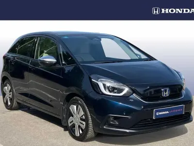 Used Honda Jazz Hybrid 109 HP (80 kW) 2021 Blue Hatchback