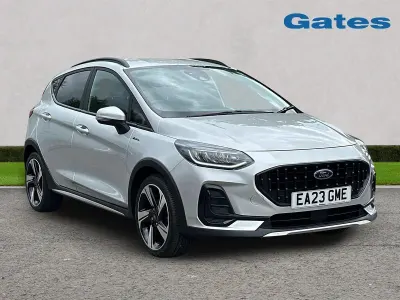 Begagnad Ford Fiesta Active 125 HK (91 kW) 2023 Silver Halvkombi
