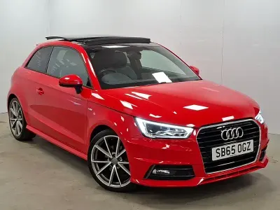 Używany Audi A1 S-Line 116 KM (85 kW) 2015 Czerwony Hatchback
