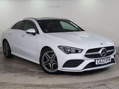 Used Mercedes CLA220 AMG Line Premium 2022 White Sedan