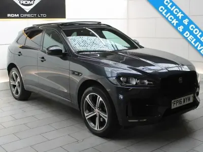 Second-hand Jaguar F-Pace R-Sport 180 CP (132 kW) 2016 Gri SUV