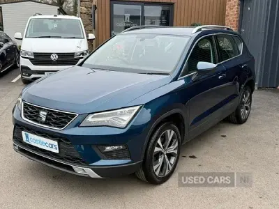 Usado Seat Ateca SE Technology 115 CV (84 kW) 2020 Azul SUV
