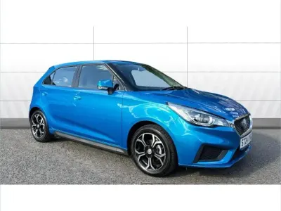 Used MG MG3 Excite 106 HP (77 kW) 2024 Blue Hatchback