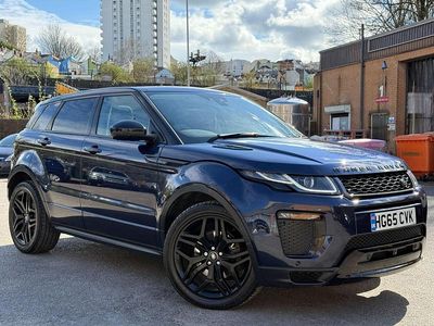 Used Land Rover Range Rover evoque HSE Dynamic 2015 Blue Estate