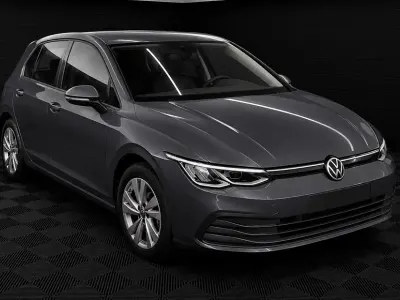 Usado VW Golf VII Life 130 HP (95 kW) 2021 Cinzento Citadino