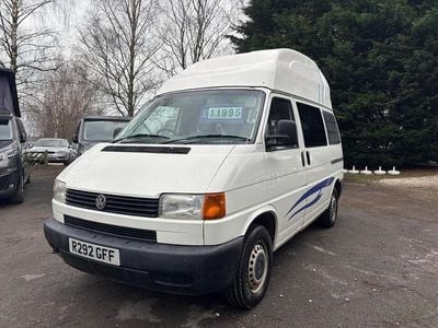 Used VW T4 68 HP (50 kW) 1998 White Van