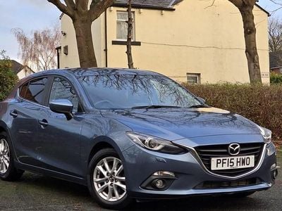 Blue Used 2015 Mazda 3 Hatchback | £3,995 (Fair price)
