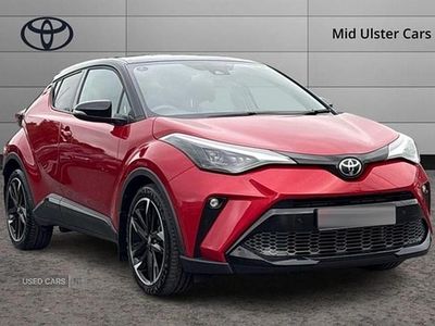 Red/black Used 2022 Toyota C-HR Sport SUV | £19,795 (Fair price)