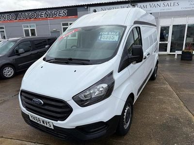 Used Ford Transit Custom 130 HP (95 kW) 2018 White Van