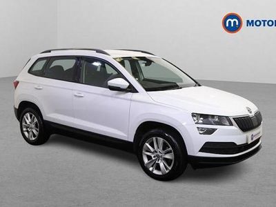 Used Skoda Karoq SE Technology 150 HP (110 kW) 2020 White SUV