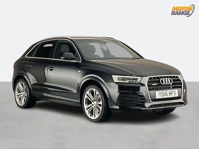Used Audi Q3 S-line plus 184 HP (135 kW) 2016 Black SUV