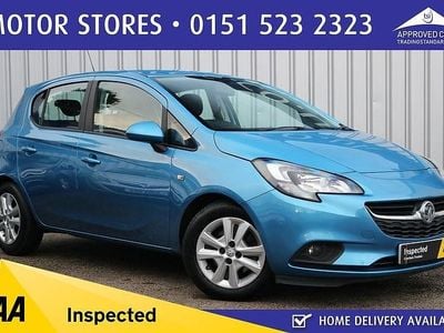 Used Vauxhall Corsa Design Edition 75 HP (55 kW) 2018 Blue Hatchback