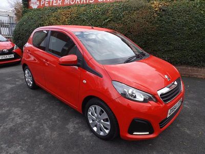 Red Used 2014 Peugeot 108 Active Hatchback | £3,995