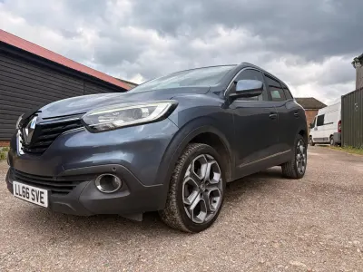 Begagnad Renault Kadjar Dynamique 110 HK (80 kW) 2016 Grå SUV