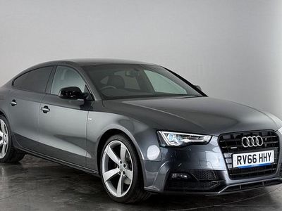 Used Audi A5 Sportback Black Edition 190 HP (139 kW) 2015 Grey Hatchback
