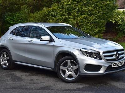 Silver Used 2015 Mercedes GLA220 AMG line SUV | £11,494 (Fair price)