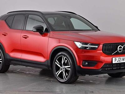 Fusion red Used 2021 Volvo XC40 R-Design SUV | £17,500 (Good price)