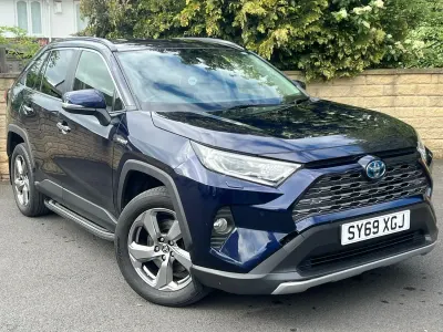 Used Toyota RAV4 Hybrid 2019 Blue SUV