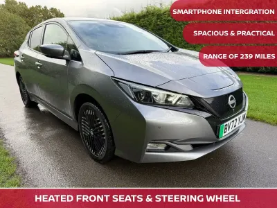 Used Nissan Leaf N-Connecta 160 kW (218 HP) 2022 Grey Hatchback