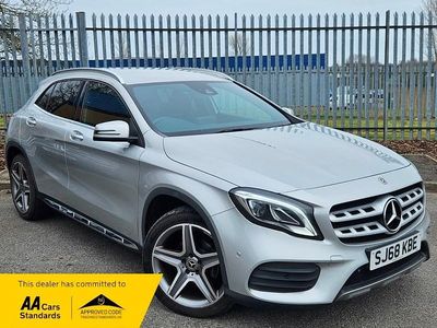 Used Mercedes GLA200 AMG line 136 HP (100 kW) 2018 Silver SUV