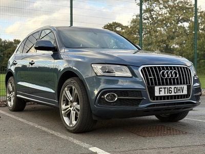 Blue Used 2016 Audi Q5 S-line plus SUV | £13,840 (Fair price)