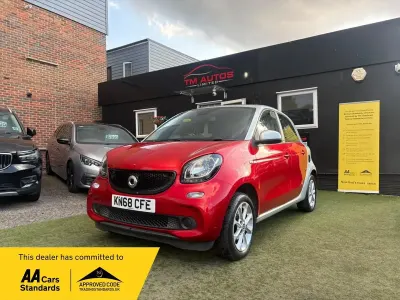 Used Smart ForFour Passion 2018 Silver Hatchback