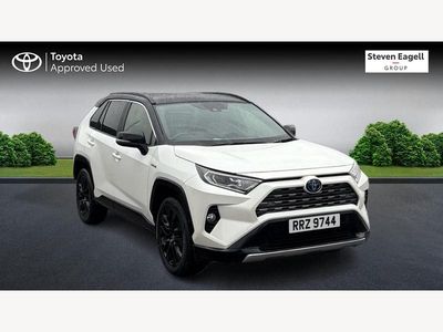 Used Toyota RAV4 2020 White/black SUV