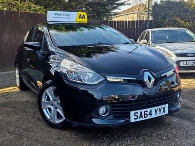 Used Renault Clio IV Dynamique 75 HP (55 kW) 2014 Black Hatchback