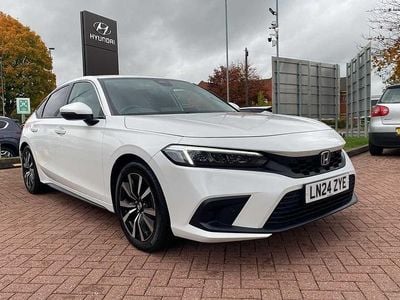 White Used 2024 Honda Civic Elegance Hatchback | £23,600 (Good price)