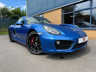 Used Porsche Cayman 2015 Blue Coupe