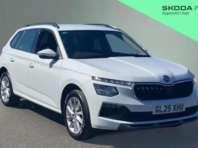 Usado Skoda Kamiq SE 95 CV (69 kW) 2025 Blanco SUV