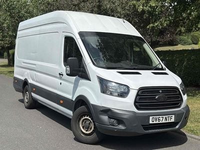 Used Ford Transit 105 HP (77 kW) 2017 White Van