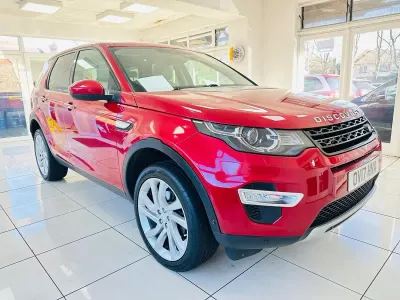 Used Land Rover Discovery Sport HSE Luxury 2017 Red SUV