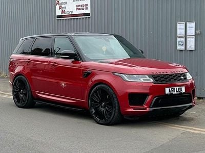 Second-hand Land Rover Range Rover Sport HSE Dynamic 306 CP (225 kW) 2018 Roșu SUV