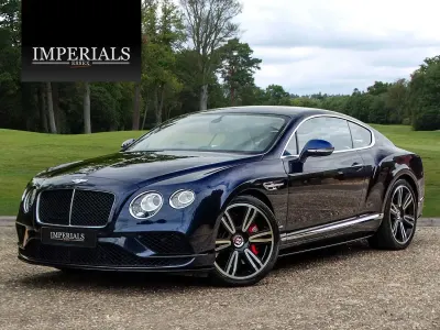 Used Bentley Continental 528 HP (388 kW) 2017 Blue Coupe