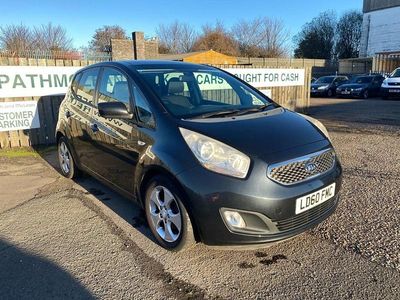 Used Kia Venga 89 HP (65 kW) 2010 Black Hatchback