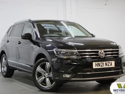 Black Used 2021 VW Tiguan Allspace SEL SUV | £24,795 (Fair price)