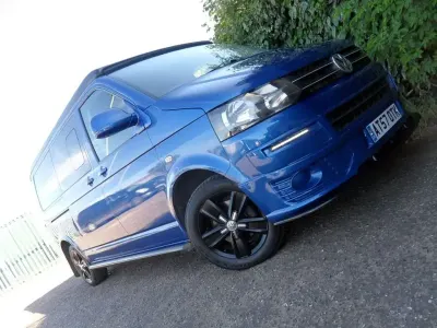 Begagnad VW Transporter 128 HK (94 kW) 2008 Blå Van