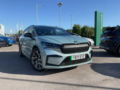 Used Skoda Enyaq iV SportLine 194 kW (265 HP) 2022 Silver SUV