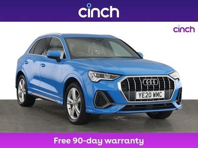 Blue Used 2020 Audi Q3 S-Line SUV | £20,149 (Fair price)