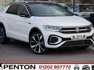 Used VW T-Roc R-line 150 HP (110 kW) 2022 White SUV