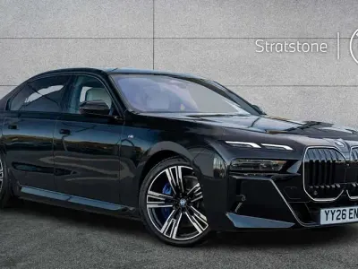 Used BMW 750e M Sport 489 HP (359 kW) 2026 Black Sedan