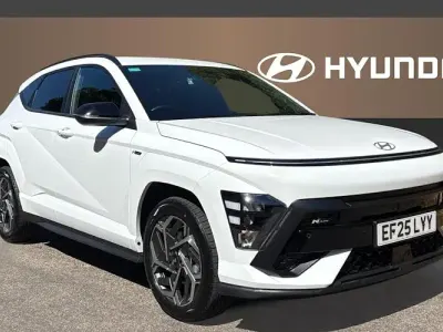 Used Hyundai Kona N Line 129 HP (94 kW) 2025 White SUV
