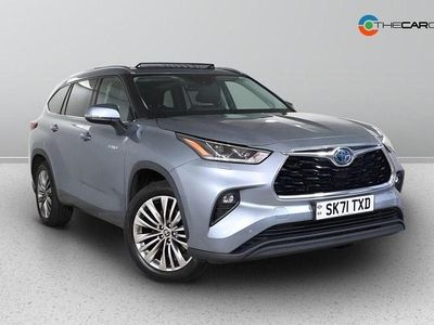 Silver Used 2021 Toyota Highlander SUV | £35,975 (Fair price)