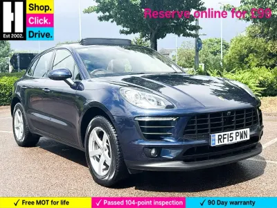 Used Porsche Macan 252 HP (185 kW) 2015 Blue SUV