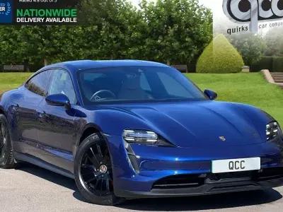 Used Porsche Taycan 419 kW (571 HP) 2021 Blue Sedan