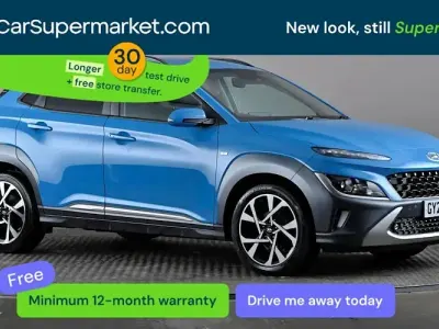 Gebraucht Hyundai Kona Premium 120 PS (88 kW) 2022 Blau SUV